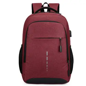 2024 Red color computer bags 17 inch laptop bag laptop backpack for women