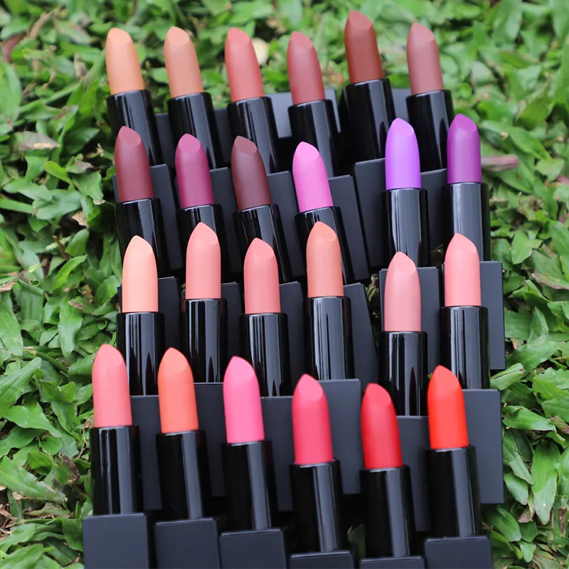 OCHAIN Wholesale Cosmetic Vegan Custom Logo Nude Private Label Waterproof Matte Lipstick