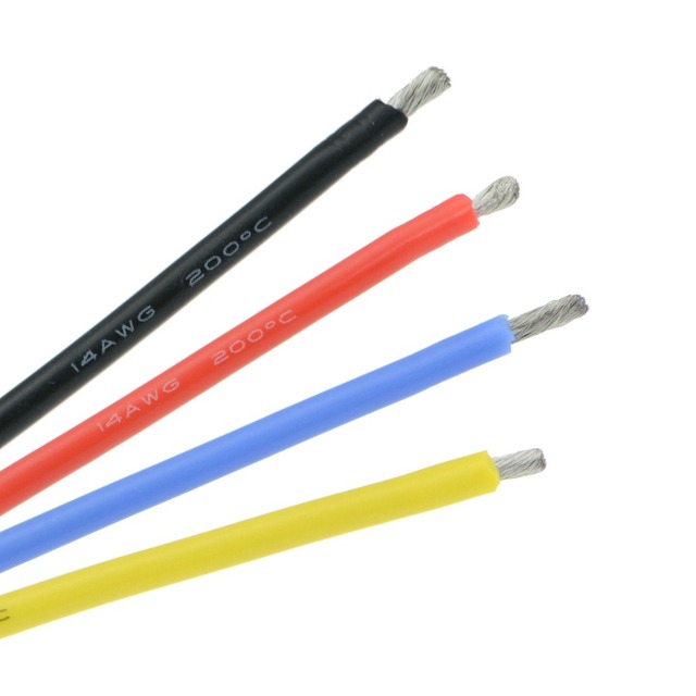 2AWG 4AWG 6AWG 8AWG 10AWG 12AWG 14AWG 16AWG 18AWG 200 Red Black Silicone Wire Flexible Silicone Rubber Cable
