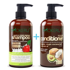 Shampoing au vinaigre et au cidre de pomme chinois personnalisé, shampoing et après-shampoing à avocat vierge, shampoing Anti-perte de cheveux, shampoing de croissance - Product Image 1