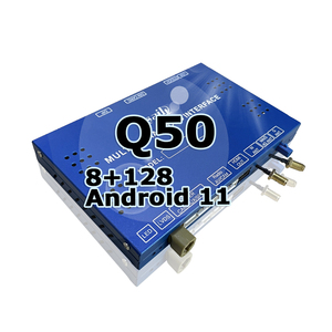 Lsailt-caja de interfaz <span class=keywords><strong>CP</strong></span> AA / android para Infiniti Q50 Q60 2015 con YTB, navegación GPS, vídeo, interfaz inalámbrica automática - Product Image 1