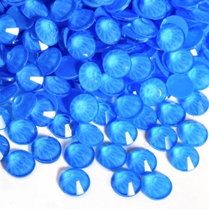 Strass en verre à dos plat Oleeya de haute qualité, nouvelles couleurs néon, tailles SS6-SS30, non thermocollants, cristaux pour ongles en stock - Product Image 5