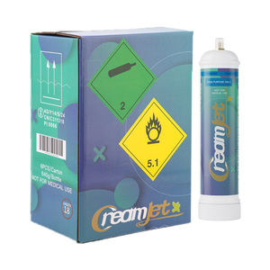 Bouteille de gaz pour crème fouettée CreamJet Custom Dessert Tools, CO2/N2, cylindre de gaz pour crème - Product Image 1