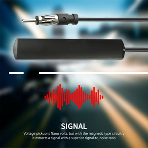 Antenne <span class=keywords><strong>radio</strong></span> <span class=keywords><strong>FM</strong></span> universelle pour <span class=keywords><strong>voiture</strong></span>, <span class=keywords><strong>amplificateur</strong></span> de signal DAB avec plage de fréquences 85-112 MHz et câble de 117 mm pour <span class=keywords><strong>voiture</strong></span> et bateau - Product Image 3