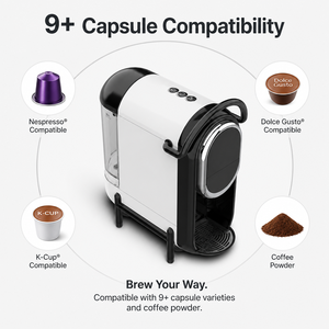 อะแดปเตอร์อเนกประสงค์ เครื่องชงกาแฟแบบแคปซูล K-cup กาแฟบด 19 บาร์ 1450 วัตต์ - Product Image 4