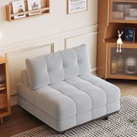Canapé-lit convertible en velours, moderne et luxueux, en bois, pour salon et chambre, petit, doux, inclinable, pliable en forme de L, mobilier individuel