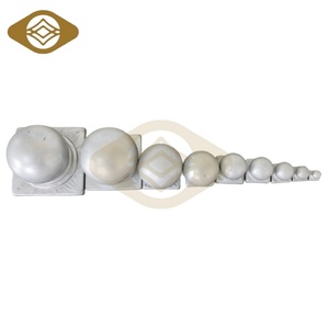 Tappi per montanti <span class=keywords><strong>in</strong></span> acciaio zincato e copertura per pilastri forgiati accessori decorativi per cancelli recinzioni corrimano e balaustre - Product Image 3