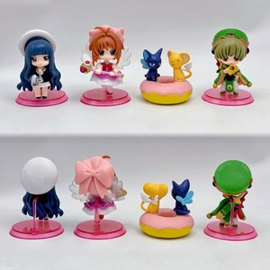 ฟิกเกอร์ซากุระ คิโนโมโตะ 8 แบบ วัสดุ PVC สำหรับตกแต่งเค้กหรือโมเดล - Product Image 4