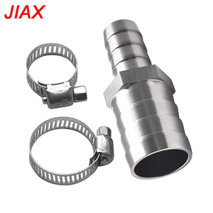 Kit adaptador reductor de manguera de 3/4 a 1/2 pulgada |   Abrazaderas de Acero Inoxidable 304 para Reparación de Líneas de Combustible y Aire - Product Image 2
