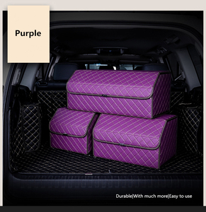 Premium Multi-funzione pieghevole in pelle PU organizzatore contenitore contenitore contenitore contenitore contenitore contenitore per Auto, bagagliaio, veicolo <span class=keywords><strong>SUV</strong></span> - Product Image 6