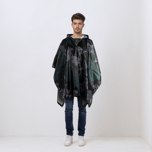 Mantella in PVC Haoya lungo Outdoor escursionismo impermeabile impermeabile impermeabile impermeabile PONCHO antipioggia - Product Image 5