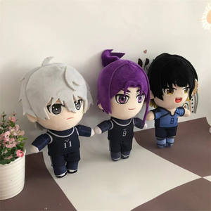 3 estilos 20CM <span class=keywords><strong>Blue</strong></span> <span class=keywords><strong>Lock</strong></span> Plush Isagi Yoichi Chigiri Hyoma muñeco de peluche Anime peluche niños juguete - Product Image 3