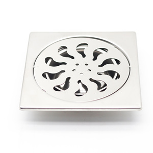 Dụng Cụ Bắt Tóc Chống Mùi Hình Chữ Nhật Giá Tốt Nhất Nắp Bẫy Thoát Nước Sàn Bằng Kim Loại Trên Sàn Nhà - Product Image 5