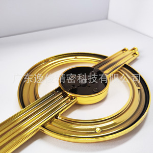<b>Gold</b> Circular <b>Sofa</b> Decorative Buckle Plastic Minimalist High Quality Furniture Hardware Yj F Warm <b>Gold</b> - Product Image 4