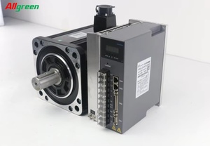 มอเตอร์เซอร์โว3เฟส7.5KW 220V 23Bit กับตัวควบคุมขับเคลื่อน180M48015B + มอเตอร์เซอร์โว M1532P สำหรับเครื่อง CNC - Product Image 5