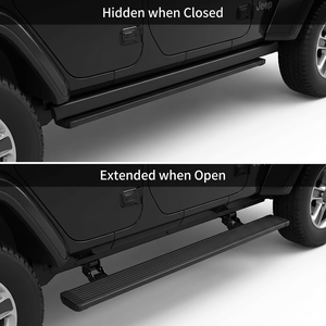 Marchepieds électriques rétractables pour <span class=keywords><strong>Jeep</strong></span> <span class=keywords><strong>Wrangler</strong></span> JK JL 2007-2024 <span class=keywords><strong>2</strong></span>/4 <span class=keywords><strong>portes</strong></span> – Accessoires automobiles en gros - Product Image 2