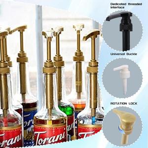 Pompe à sirop à long bec SY, vente en gros, 25 ml, pompe à café, pompe à sauce de qualité alimentaire pour sauces à la salade, au chocolat, à la vanille et au moka - Product Image 4