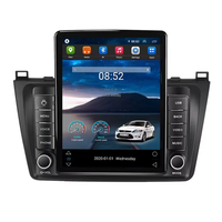 Lecteur DVD de voiture Android 11.0 Tesla pour Mazda6 Mazda 6 2007-2012, vidéo de voiture WIFI+IPS+BT, autoradio