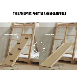 <span class=keywords><strong>Lit</strong></span> de sport en bois Offre Spéciale pour enfant en bas âge avec cadre d'escalade pour l'intérieur - Product Image 5