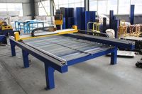 Machine de découpe plasma CNC à entraînement bilatéral / Machine de découpe plasma CNC à prix avantageux en promotion