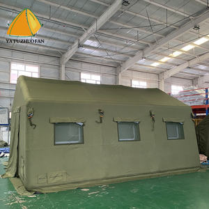 Großhandel Oxford-Stoff Wasserdichte Plane Großes Katastrophenhilfe-Rettungs-Kommando Sicherheitstaktik Flüchtlings-Aufblasbares Luftzelt - Product Image 2