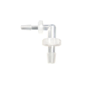 Tuyau flexible 1,6*3,9 mm avec coude en plastique en forme de L et bec verseur en PP en forme de pagode à 90 degrés pour aquariums - Product Image 1