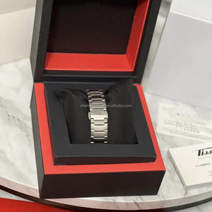 Montre à quartz pour homme de luxe Tissots PRX de marque supérieure, cadran dégradé simple, cadran noir, étanche, bracelet en acier inoxydable, Reloj - Product Image 2