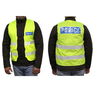 Chaleco <span class=keywords><strong>de</strong></span> seguridad <span class=keywords><strong>de</strong></span> trabajo amarillo reflectante <span class=keywords><strong>de</strong></span> alta visibilidad para hombres ingenieros personalizados al por mayor con logotipo - Product Image 6