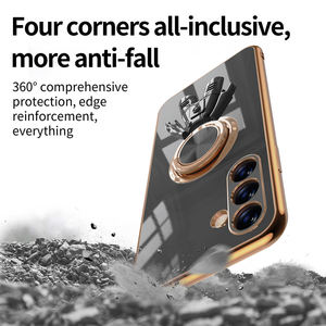 Funda de Lujo para Teléfono <span class=keywords><strong>Samsung</strong></span> Galaxy S21 S20 Note 20 Ultra Plus FE 9 10 5G Note9 A52 A72 <span class=keywords><strong>4G</strong></span> <span class=keywords><strong>a</strong></span> <span class=keywords><strong>52</strong></span> con Soporte de Anillo - Product Image 4