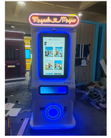 Distributeur automatique de pièces commémoratives, de médailles de musée et d'autocollants de réfrigérateur, avec écran tactile IA et paiement par carte à glissière