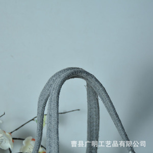 Handmade Woven <b>Storage</b> <b>Basket</b> Grayish <b>White</b> Round Clothing Organizer Shandong Made - Product Image 1