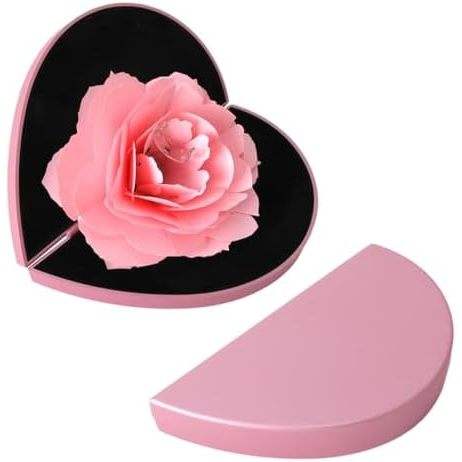 Rosa en forma de corazón