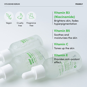 เซรั่มบำรุงผิวหน้า FRANKLY Vita Bomb Brightening ผสมวิตามินคอมเพล็กซ์ เพื่อผิวเปล่งประกายและสีผิวสม่ำเสมอ 30 มล. - Product Image 5