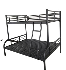 2024 nouveau Design chambre moderne réglable Style Simple robuste acier métal loft <span class=keywords><strong>lit</strong></span> Double enfants ou adulte <span class=keywords><strong>lit</strong></span> <span class=keywords><strong>en</strong></span> acier - Product Image 4