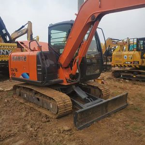 Pelles sur chenilles d'occasion en gros pelle zx60 machine 6 tonnes mini pelle d'occasion à vendre - Product Image 4