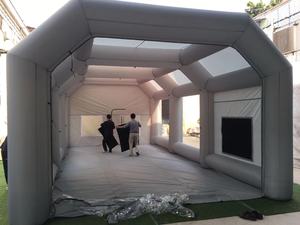 Couverture gonflable d'inondation de voiture de <span class=keywords><strong>bulle</strong></span> imperméable recommander offre spéciale tente pliable extérieure portative de garage de voiture - Product Image 4