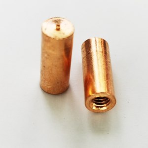 Vis de fixation sans tête en acier au carbone plaqué cuivre pour soudage par <span class=keywords><strong>décharge</strong></span> à <span class=keywords><strong>condensateur</strong></span>, pour les secteurs de la santé et de l'exploitation minière, vente en gros sur mesure - Product Image 3