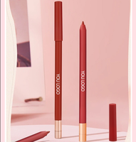 Crayon à lèvres rouge à marque privée, 26 couleurs, haute pigmentation, waterproof, longue tenue, avec taille-crayon intégré