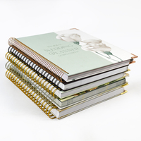 Agenda Diaria Personalizable con Encuadernación en Espiral, Papel Ecológico con Certificación FSC, Papel Artístico y Offset, con Relieve, para Bodas