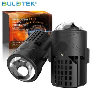 เลนส์โปรเจคเตอร์ไฟตัดหมอก BULBTEK AF202T ขนาด <span class=keywords><strong>2</strong></span> นิ้ว แบบ Bi LED กำลังไฟ 116W ความสว่าง 5600LM พร้อมพัดลมระบายความร้อน 3 สี สำหรับรถยนต์ Toyota Honda และรถยนต์ทั่วไป - Product Image 1