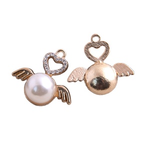 Charmes en forme de coquillage, de <span class=keywords><strong>piano</strong></span>, de cœur, de peinture colorée en spray, en alliage, pour collier, porte-clés, bracelet, artisanat - Product Image 5