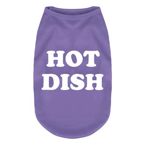 Patrón de impresión personalizado Ropa Para Mascotas Liso Colorido Algodón en blanco Gato Ropa para mascotas Camisetas para perros - Product Image 3