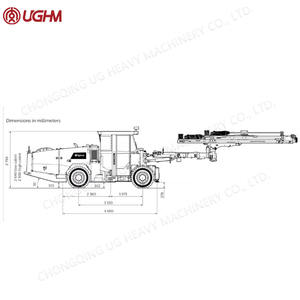 Voor <span class=keywords><strong>Atlas</strong></span> <span class=keywords><strong>Copco</strong></span> Boomer 282 Hydraulische Boorinstallatie <span class=keywords><strong>Jumbo</strong></span> Snelle Nauwkeurige Tunnelboring Met Tandwiel-En Pompcomponenten Voor Mijnbouw - Product Image 3