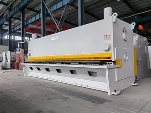 Cizalla de guillotina hidráulica QC11K 16x6000 para hojas de metal con sistema DAC360