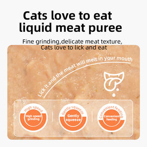 Fábrica al por mayor de alta calidad fórmula de <span class=keywords><strong>pollo</strong></span> natural mascota gato tiras Snack comida húmeda gato tiras <span class=keywords><strong>para</strong></span> gato - Product Image 4