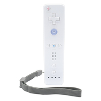 Manette de jeu sans fil d'usine pour contrôleur Nunchuck à distance Wii pour manette Wii avec étui en silicone et sangles