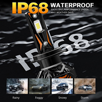 AKE Ampoules de Phares LED H7 Super Lumineuses 17000LM pour Voiture, Système d'Éclairage Automobile Haute Qualité 12V Lumière Blanche 170 Watts