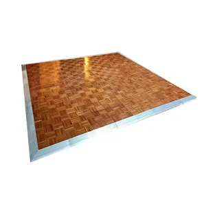 wedding event party portable assembly wood dance floor tiles for sale