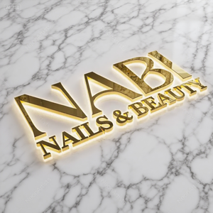 Tùy chỉnh 3D Backlit dấu hiệu cho doanh nghiệp cho Thẩm mỹ viện Boutique văn phòng & cửa hàng tăng cường ánh sáng với logo của bạn - Product Image 3