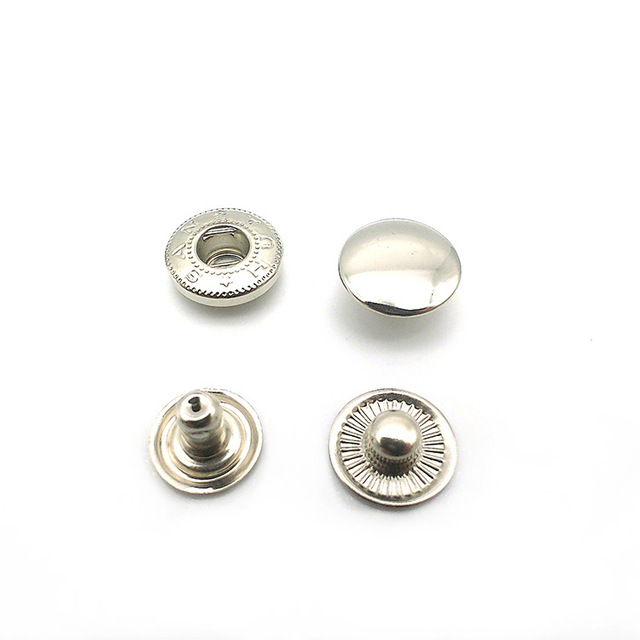 Tailoring Materials Trimming Garment Accessories for Tailor Use High Quality 4 Parts Sewing Snap Buttons for Sale Shank Buttons